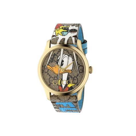 gucci watch donald duck|Gucci x disney Donald Duck.